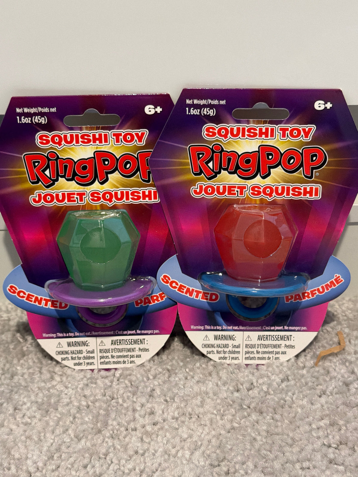 Ring Pop Squishi Toy