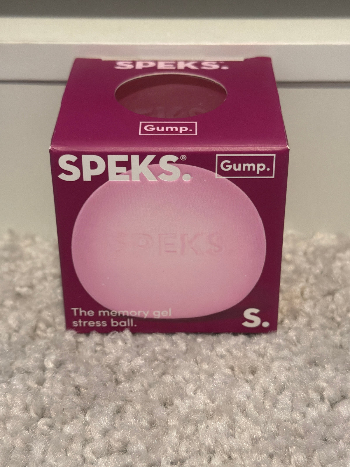 Speks Gump Memory Gel Stress Ball