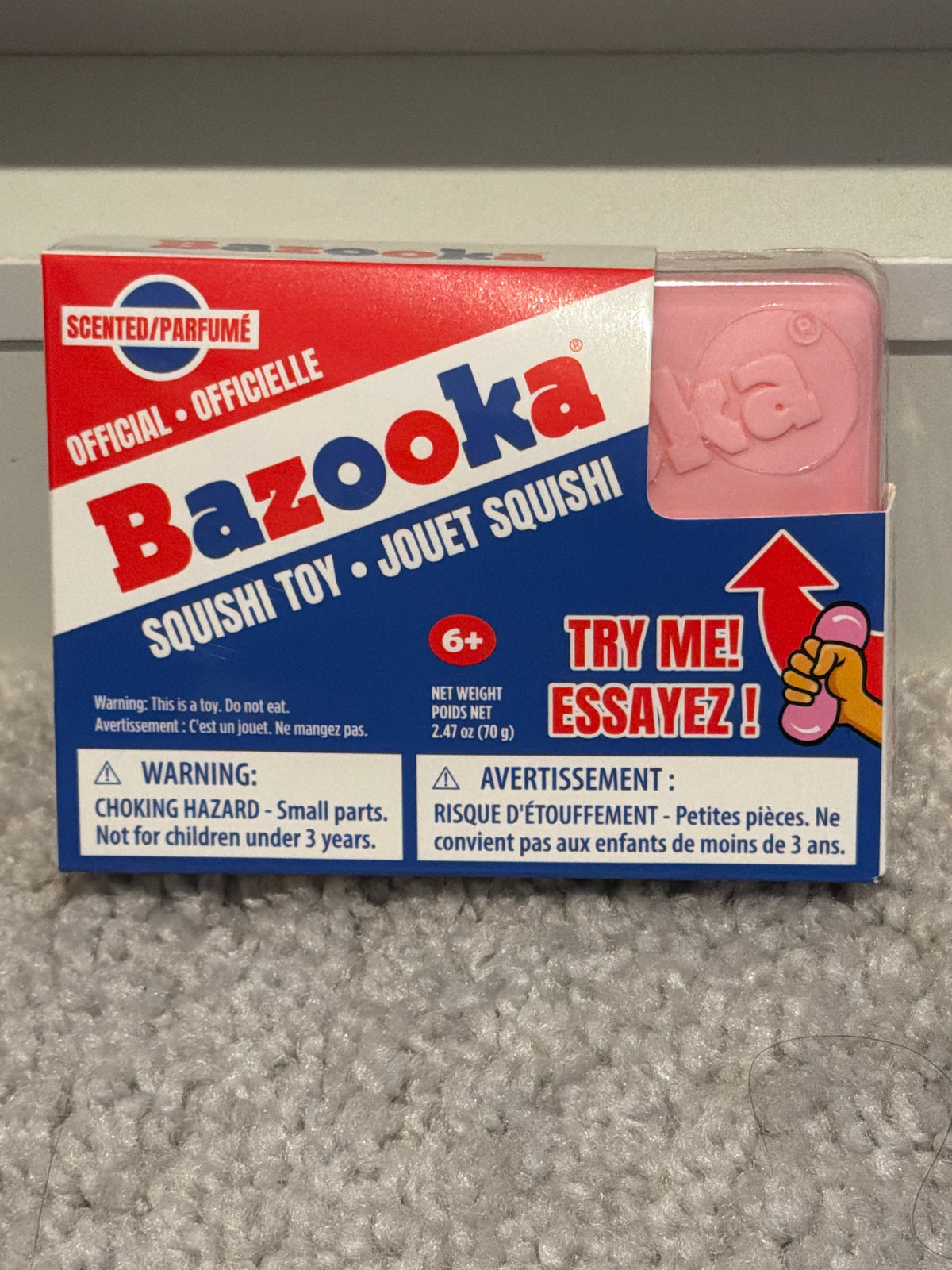 Bazooka Scented Squishi Toy