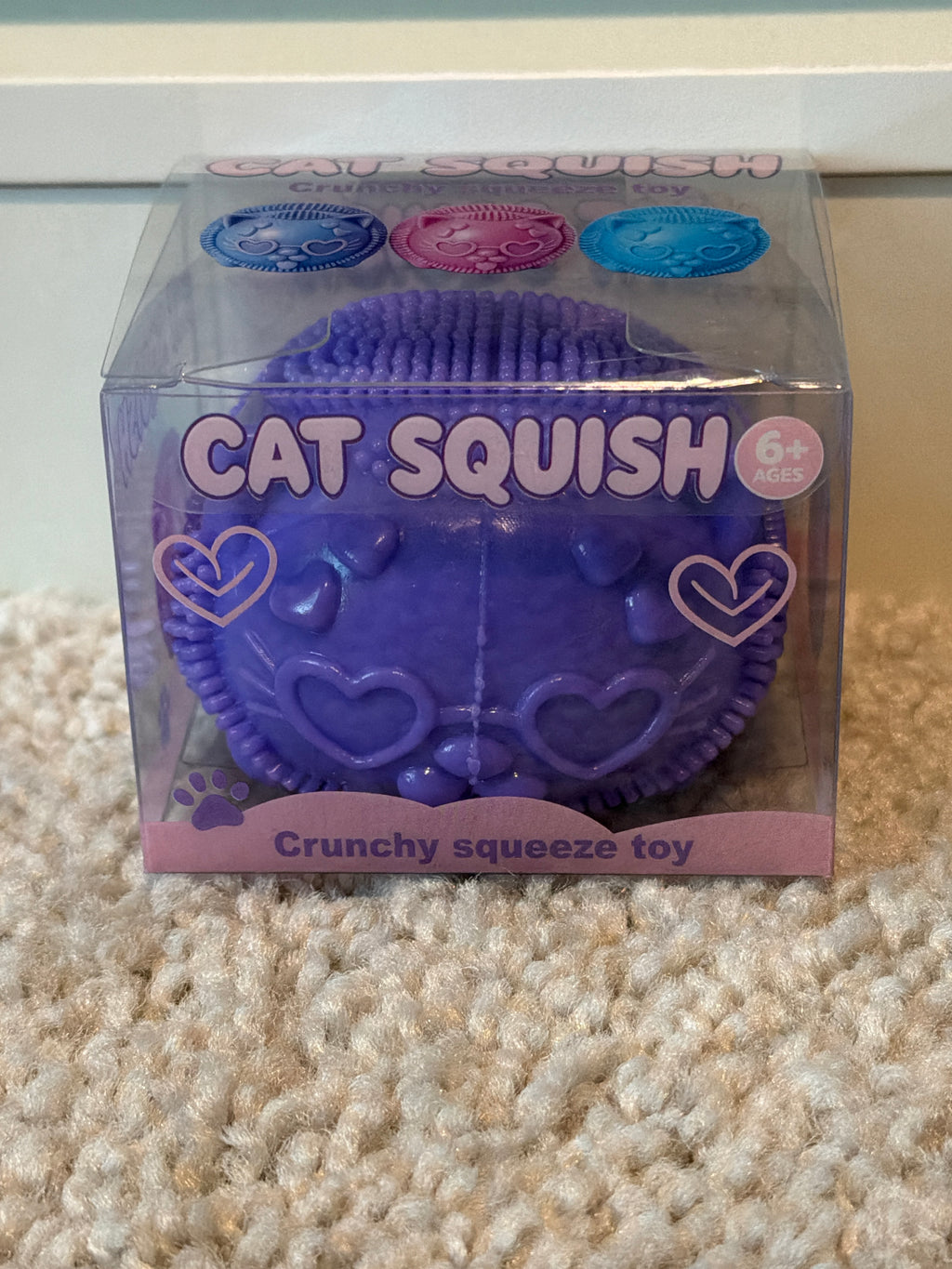 Crunchy Fuzz Cat Squishy