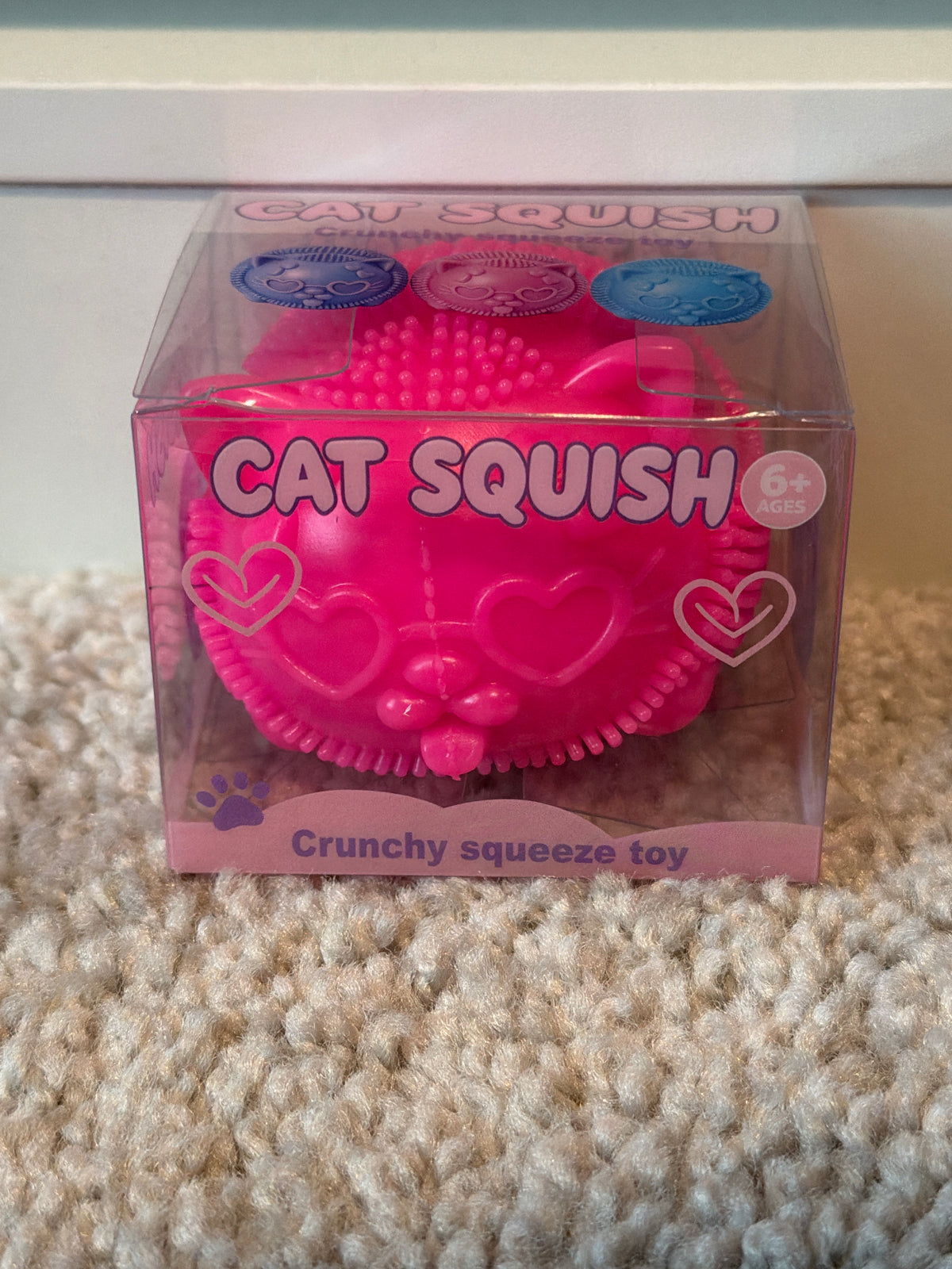 Crunchy Fuzz Cat Squishy