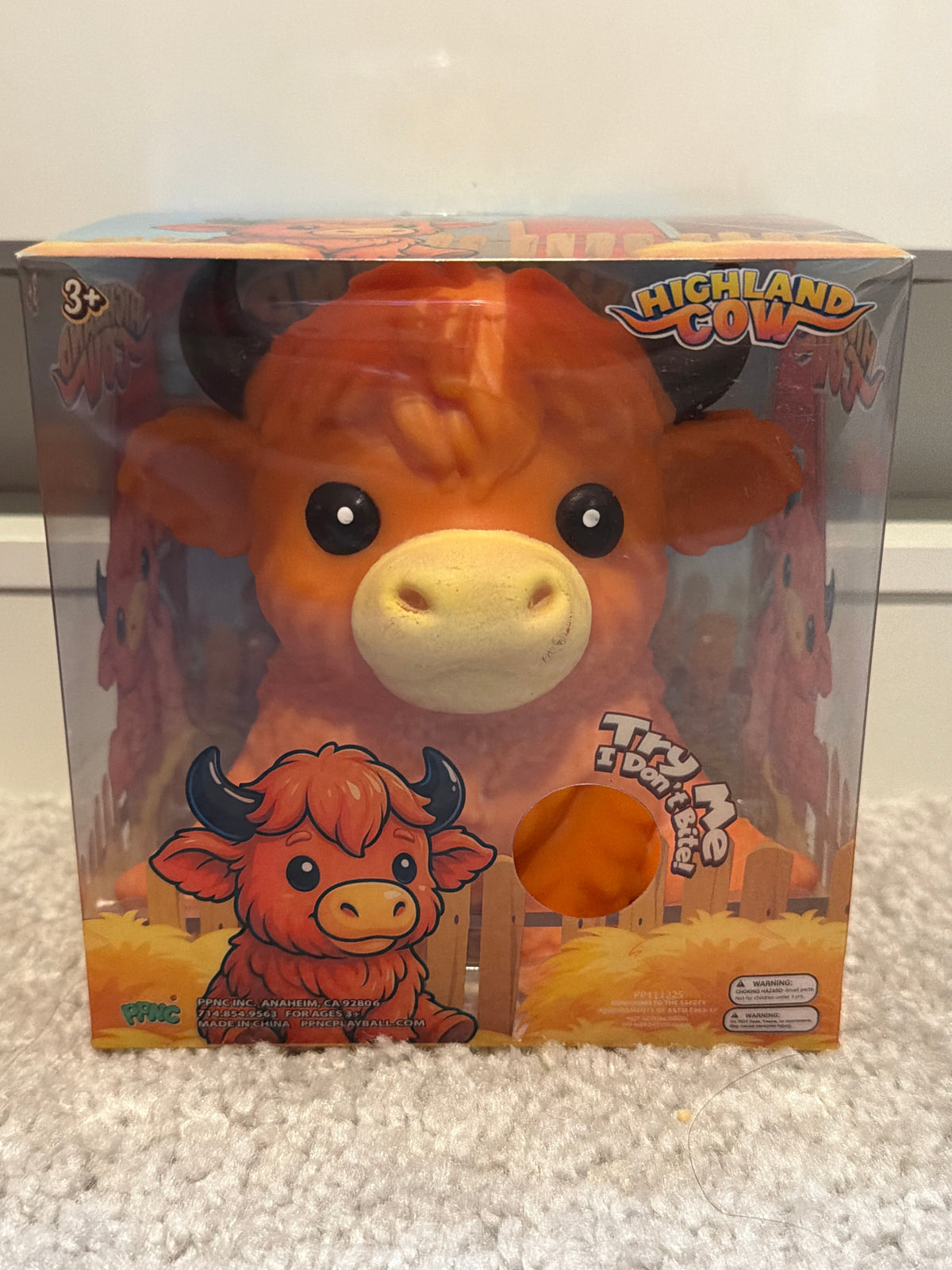 Highland Cow Squishy PPNC