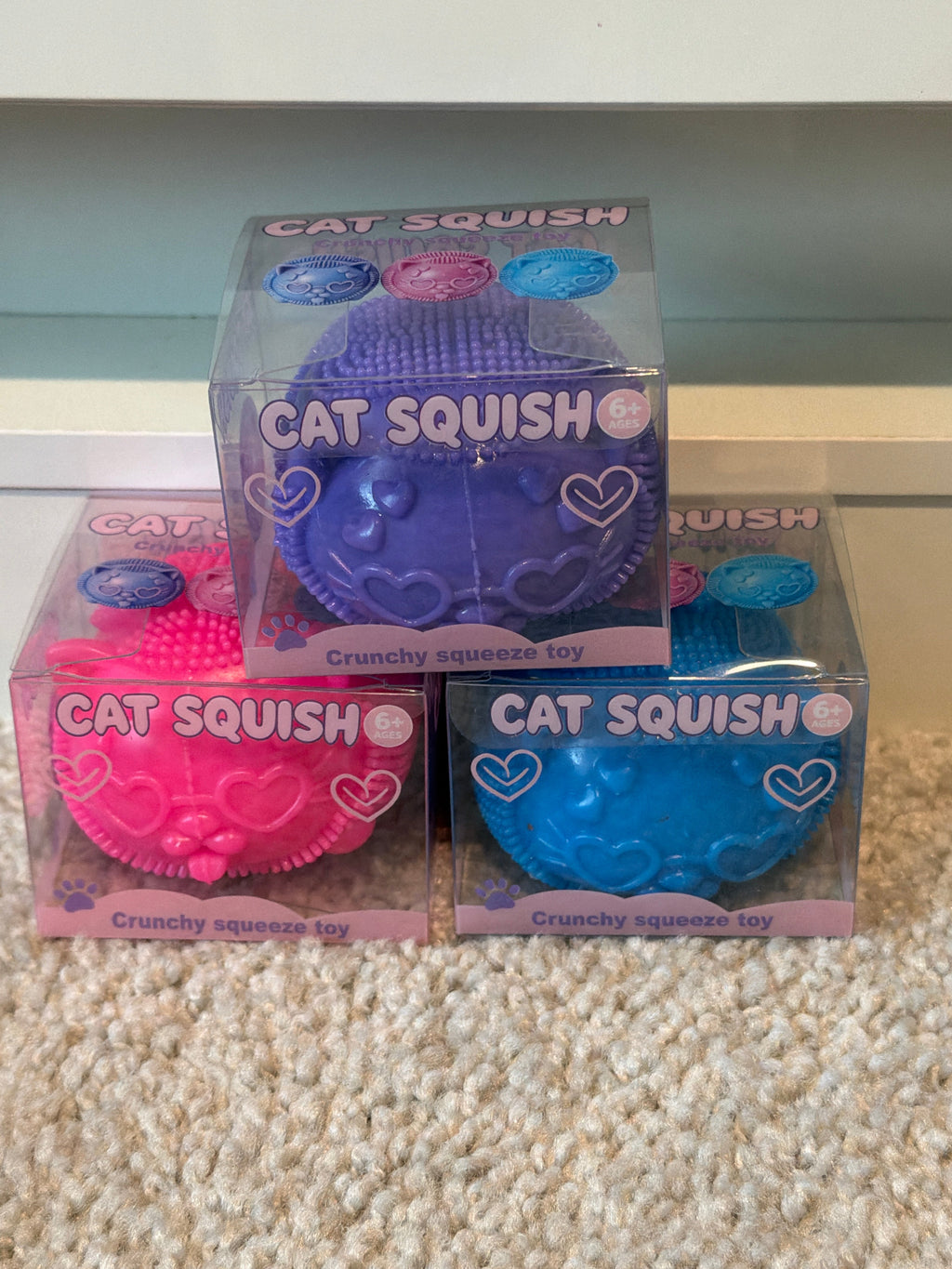 Crunchy Fuzz Cat Squishy