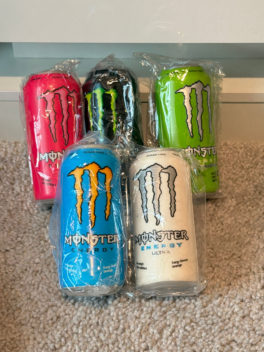 Monster Energy Slow Rise Foam Can Squishy