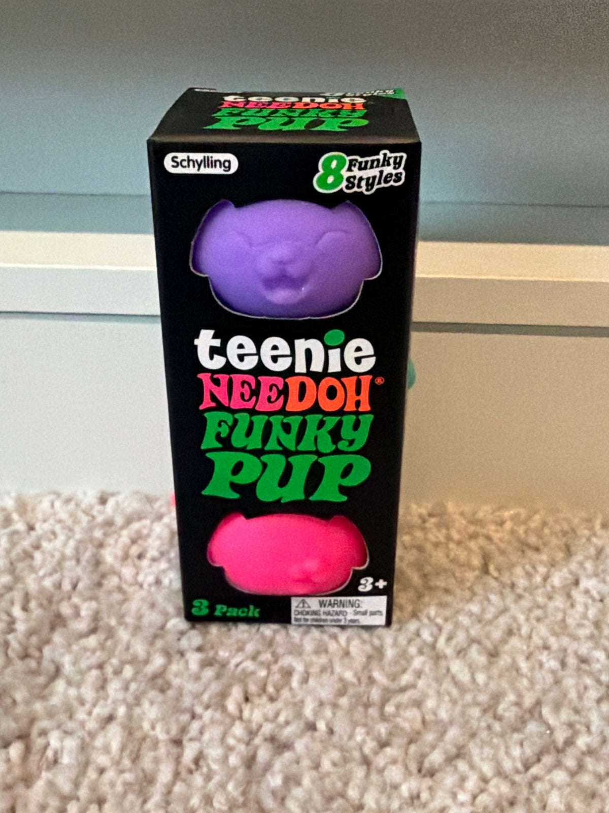 Teenie NeeDoh Funky Pup 3-Pack