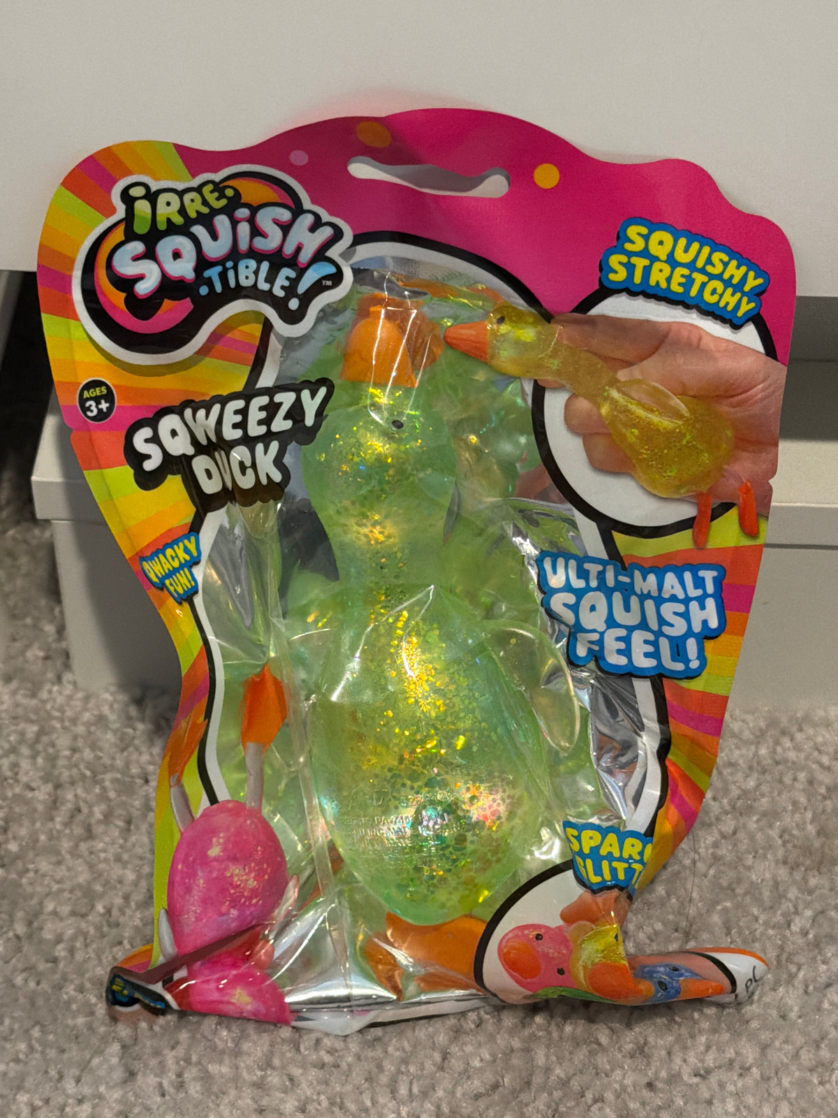 Irre-Squish-Tible Sqweezy Duck