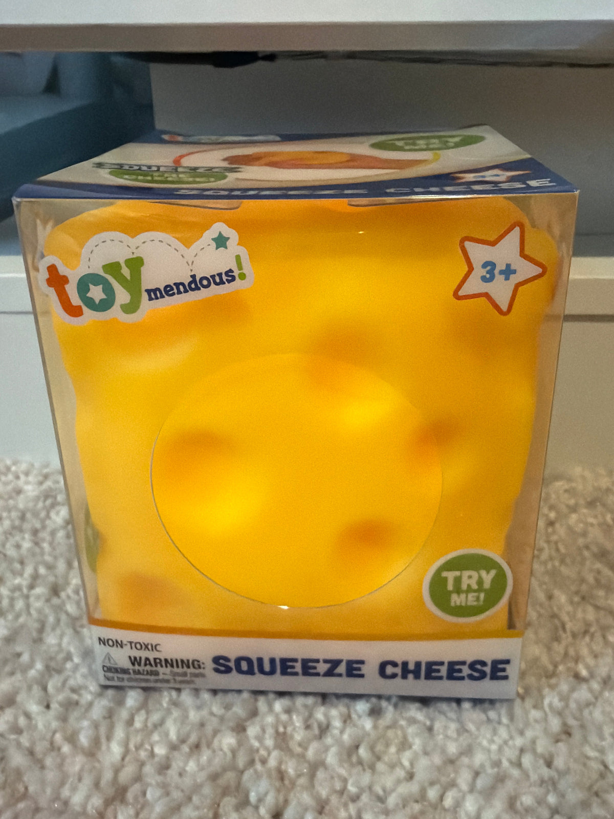 Toymendous Squeeze Cheese