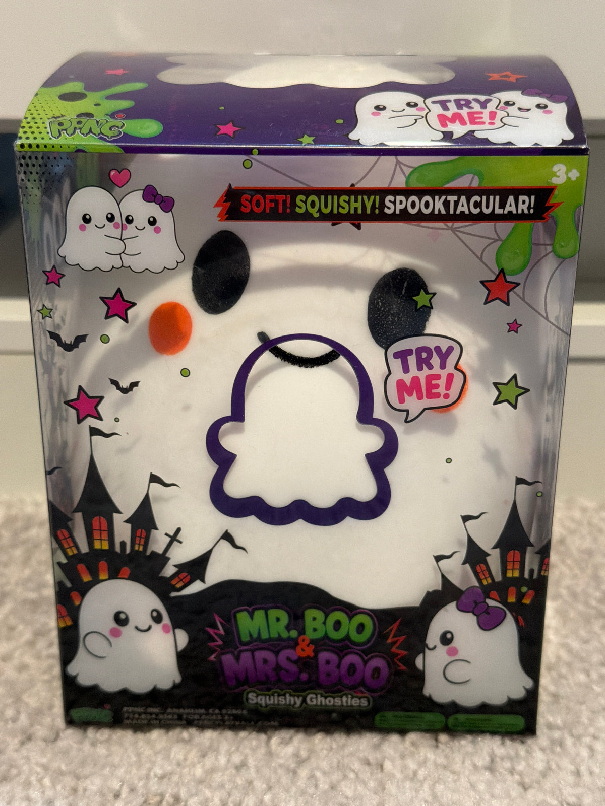 Mr. Boo – Squishy Ghosties PPNC