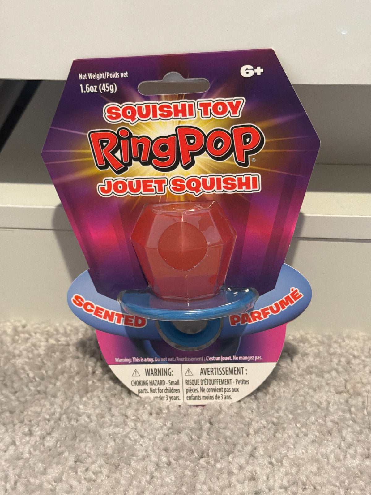 Ring Pop Squishi Toy